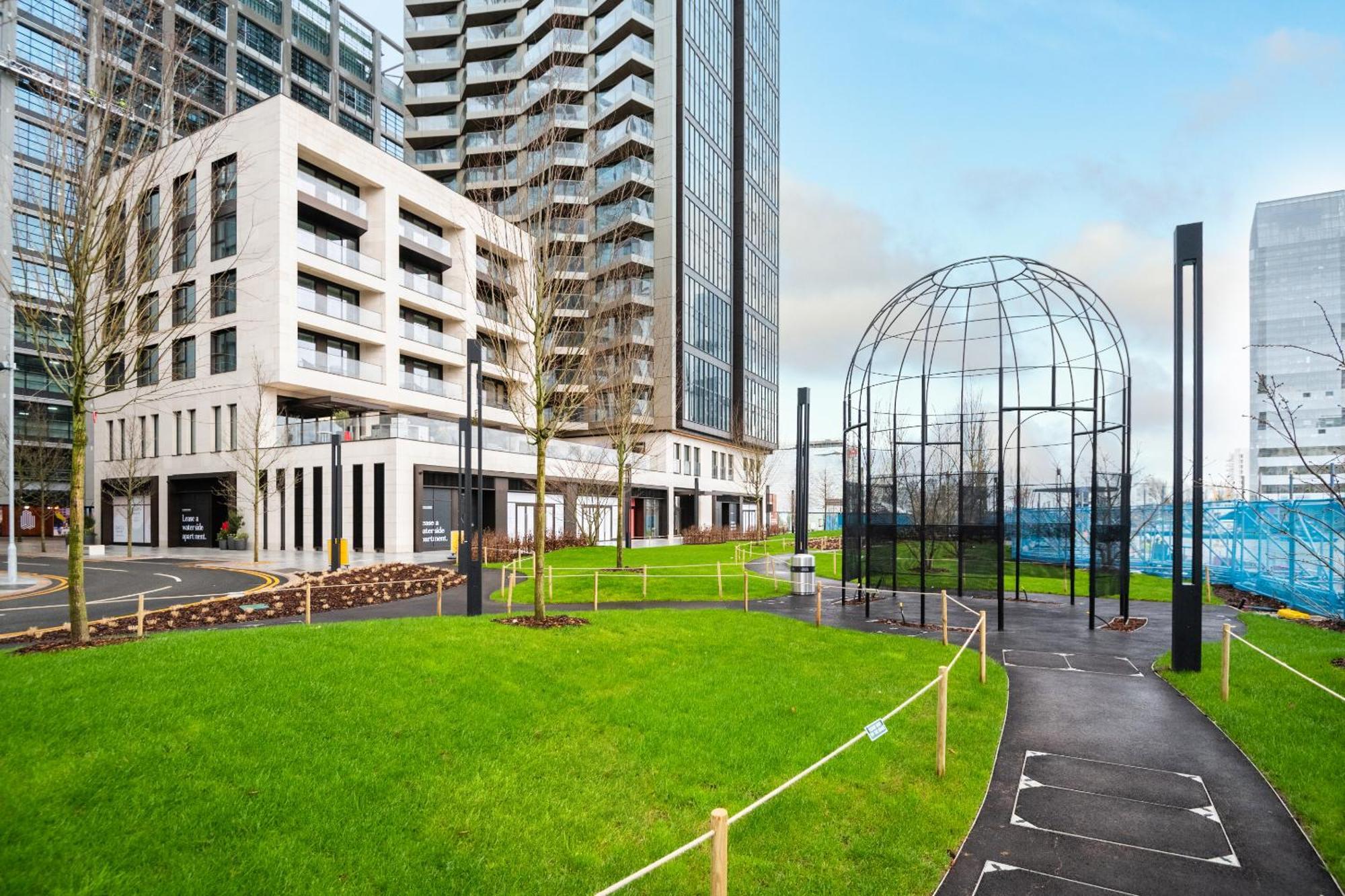 Elegant And Modern Apartments In Canary Wharf Right Next To Thames Londyn Zewnętrze zdjęcie