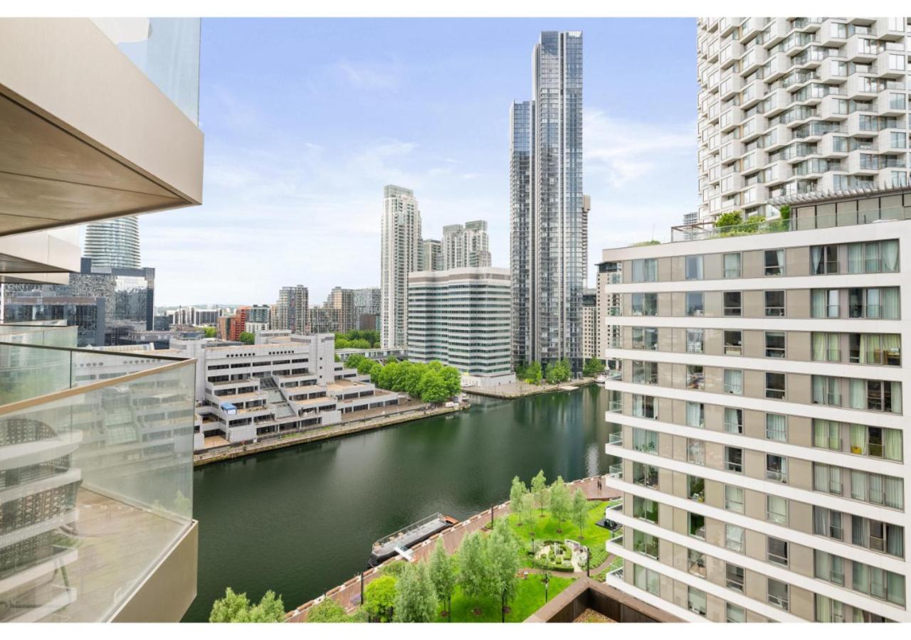 Elegant And Modern Apartments In Canary Wharf Right Next To Thames Londyn Zewnętrze zdjęcie