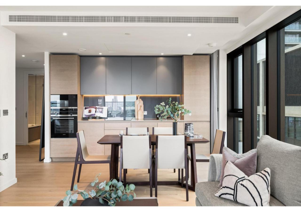 Elegant And Modern Apartments In Canary Wharf Right Next To Thames Londyn Zewnętrze zdjęcie