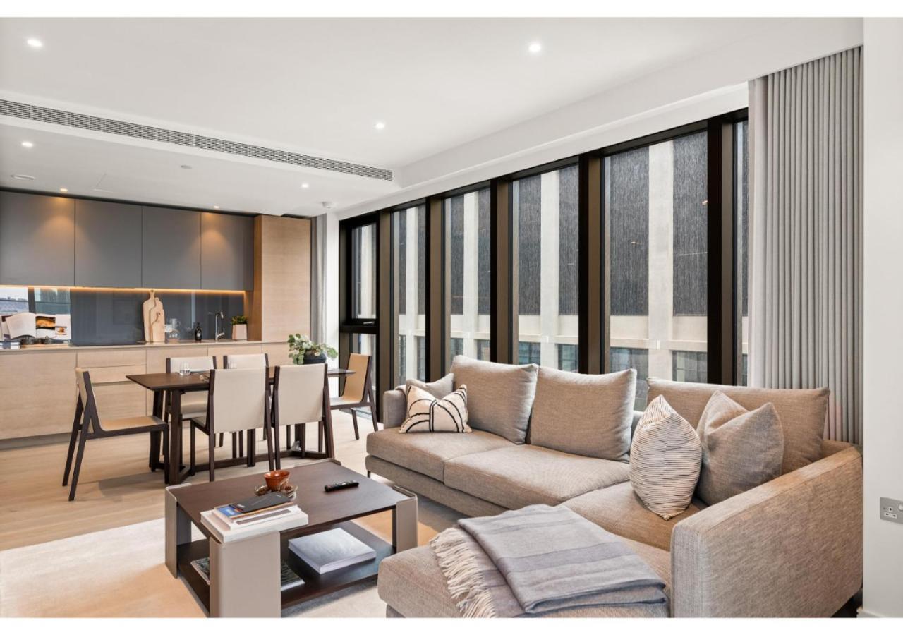 Elegant And Modern Apartments In Canary Wharf Right Next To Thames Londyn Zewnętrze zdjęcie